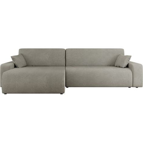 Sofá rinconero Shelton 108, Lima 50, Función de descanso, Almacenaje, 274x145x82cm, 0