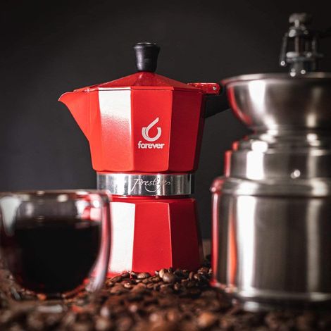 Forever Miss Moka Prestige La Rossa 3 Tassen 1732-130 (1/2)