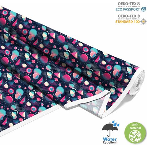 Dekorativer Outdoor-Stoff Oxford - Geometrisches Motiv I DX3550 (1/5)