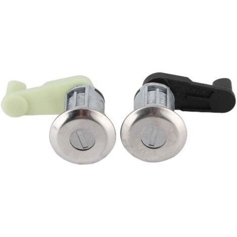Paire de cylindres de serrure de porte en alliage de zinc 7701468981 pour Renault Mégane I/Scenic I/Clio II/Thalia (1/5)