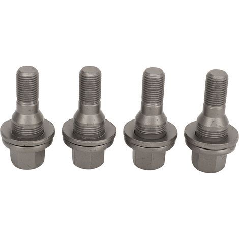 4 écrous de roue hexagonaux 17mm, boulons de jante 003549817, remplacement pour Peugeot 206 207 208 308 407 1007