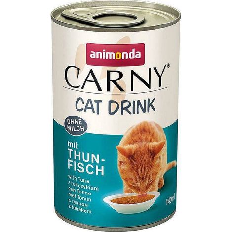 Bebida para gatos Animonda Carny de atún (140 ml)