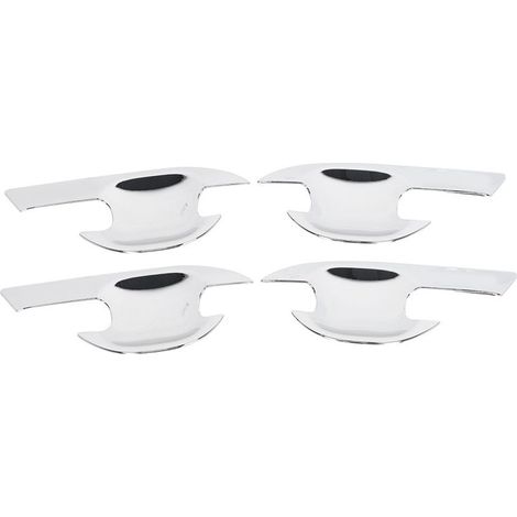 4 parti esterne porta Maniglia ciotola tagliare copertura cromata adatto per Ford Ranger T6 T7 2012-2016 (1/5)