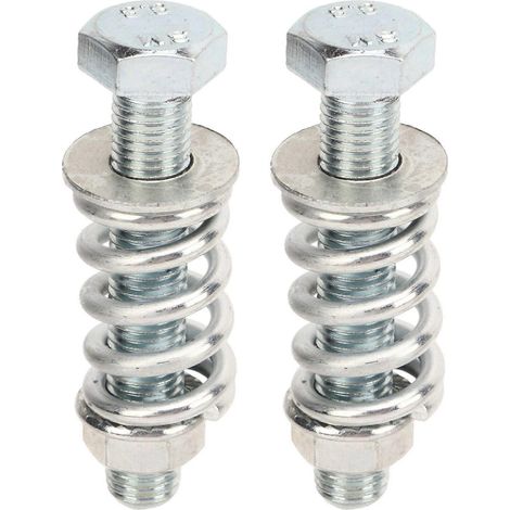 Kit de boulons de fixation pour ressort d'échappement, écrou M10x1,25, réduction du bruit, pour la réparation des tuyaux d'échappement. (1/4)