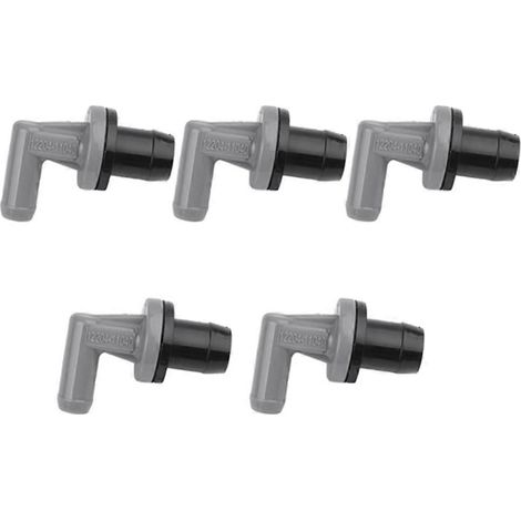 Cinq vannes de recirculation des gaz d'échappement (12204-11040) compatibles avec les Camry, Civic et Accord. (1/5)