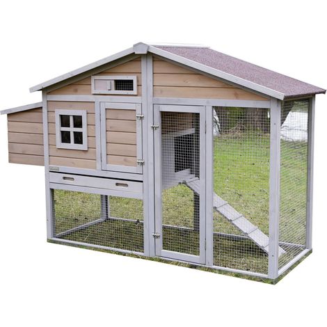 Kerbl Hühnerstall Bonny 181 x 65 x 118 cm (1/3)