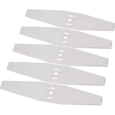 Replacement Grass Trimmer Blades, 5 Pieces, Steel Electric Trimmer Head, Garden Tool for Cutting Weeds and Undergrowth Thorns (1/5)