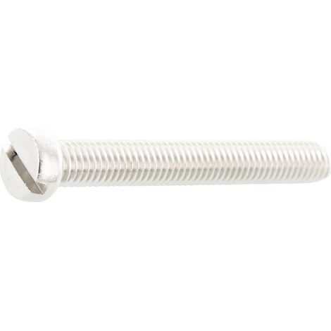 ISO1207 M 4x 30 Edelstahl A2  Zylinderschraube mit Schlitz (DIN84A)