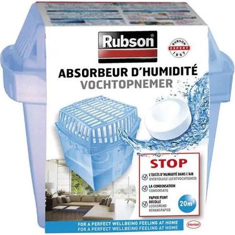 Rubson Absorbeur Basic 20m2 Lutte Efficace Contre L'humidité Ambiante - Henkel