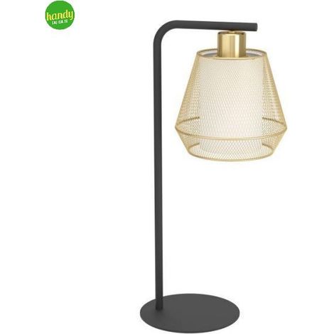 Lampada da Tavolo Ciudadela Eglo 1xE27 Ottone Spazzolato (1/3)