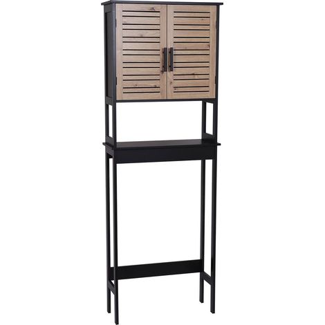 Mobile top wc in mdf e mensola in mdf - bergen - Tendance