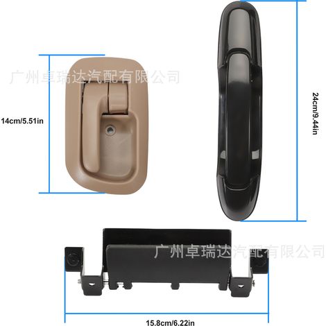 6909008010 is applicable to exterior door poignées of the Toyota Sienna 1998-2003, model numbers 80850 and 80357. (1/4)