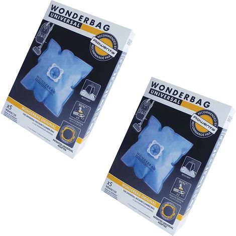 Ersatzteil - 2er Set (10 Mikrofasersäcke) WONDERBAG - -