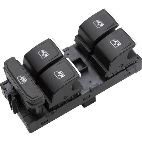 Interruptor principal del elevalunas eléctrico compatible con Golf MK7, Seat Ateca, Ibiza, Touran 5G0959857B (1/5)