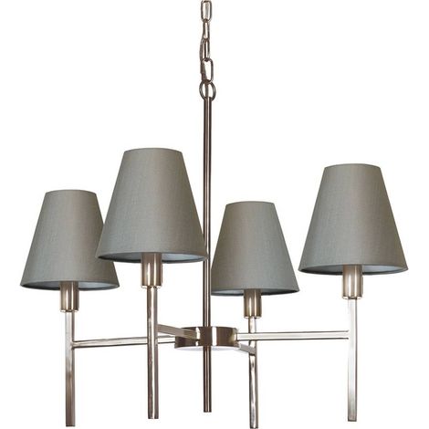 Chandelier Lucerne 4XE14 H: 44.5 B: 61.8