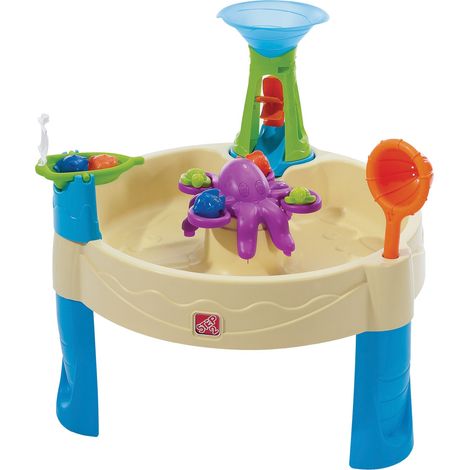 Step2 Wild Whirlpool Table D'Eau Pour Enfants Table De Jeu Enfant À Eau Avec Kit D'Accessoires De 11 Pièces Table D'Activité / Jouet Pour Le Jardin (1/5)