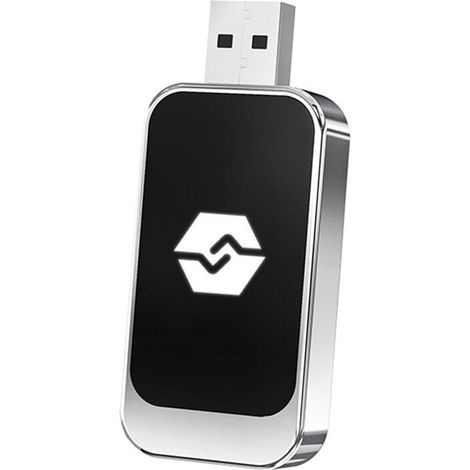 Adaptateur Android Carplay Sans Fil USB 2 en 1 Adaptateur Sans Fil Adaptateur de Voiture Convertir Android Auto Filaire en Sans Fil