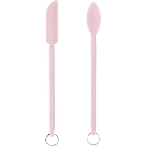 Spatule En Silicone - Rétractable Mini - Résistant À La Chaleur Jusqu'à 230 °C - Pour Bocaux, Bouteilles De Cuisine Et Cosmétiques - 1 Pièce (1/5)