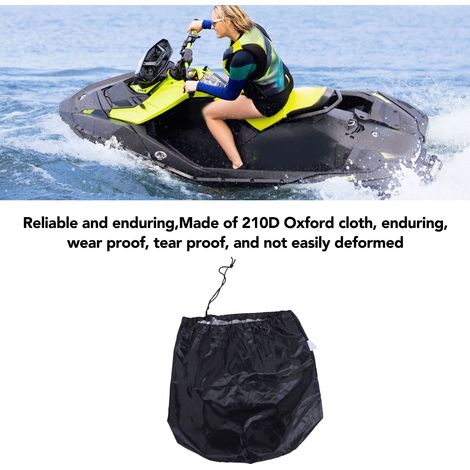 Telo di copertura impermeabile in tessuto Oxford 210D per moto d'acqua, ricambio per barca trainabile FX HO Cruiser SVHO. (1/5)