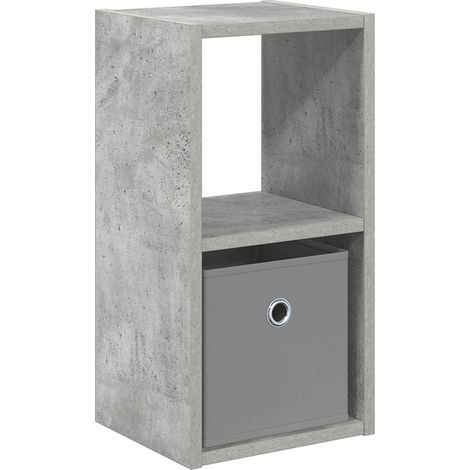 Maison Exclusive - Nachttisch Beton Grau 25,5 x 22 x 49,5 cm Holz