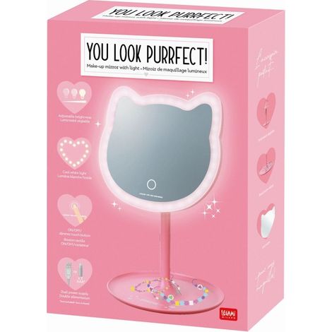 Espejo de maquillaje: ¡Estás absolutamente perfecta Gatita (1/2)