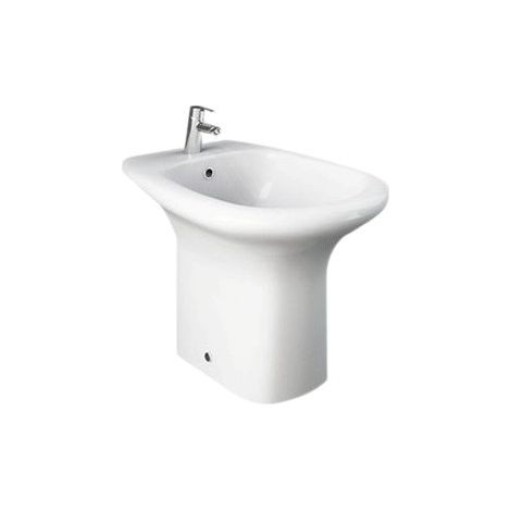 Wand-Bidet 37,5 x 56 cm aus glänzender weißer Keramik - Rak Ceramics Orient