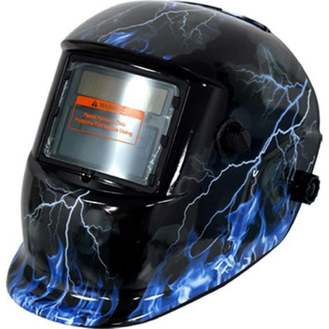 Spritzschutz, selbstverdunkelnder Elektroschweißhelm für Argon-Lichtbogenschweißen, vollautomatischer Verdunkelungshelm (1/5)
