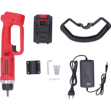 Cordless concrete vibrator, powered by 2500mAh lithium battery, portable air bubble remover, EU plug 80-240V (1/5)