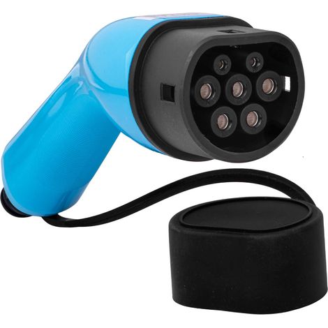 Conjunto de conector hembra de carga para coche eléctrico tipo 2 AK-SC-E17 (1/4)