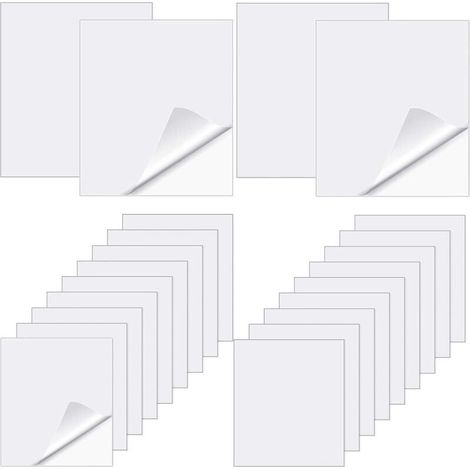 Packung mit 20 wasserdichten, aufblasbaren Reparaturflicken aus transparentem Vinyl für aufblasbare Pools, Bojen und Luftmatratzen (1/4)
