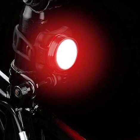 Fahrradteile, Rücklicht mit Bremslichtsensor, ultrahelle LED-Warnleuchte, Fahrradtaschenlampe, Sicherheits-Rücklicht-Zubehör