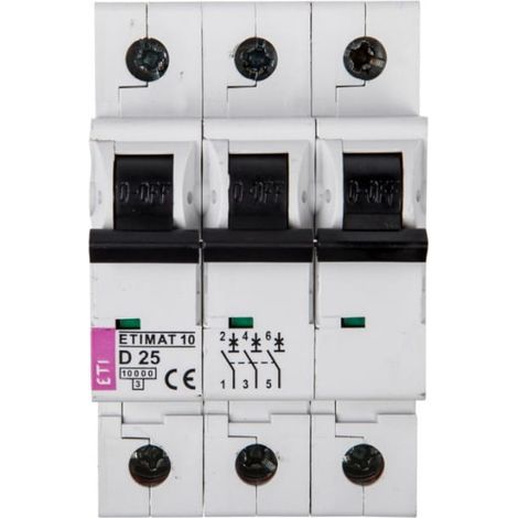 eti-polam Interruttore differenziale tripolare 400V AC