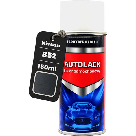 Vernice spray acrilica Nissan B52 LunaBlau Met. 150ml Grigio Blu (1/5)