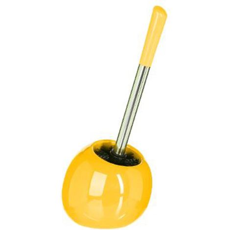 Brosse WC en Céramique "Sun" 36cm Jaune (1/3)