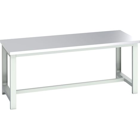 Bott 41004160.16V Cubio Basic Bench, Stainless Steel Top 2000x 900mm BOT41004160