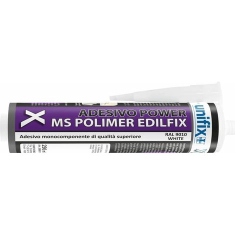 Unifix - Adesivo Ms Polimero Edilfix 290 Ml