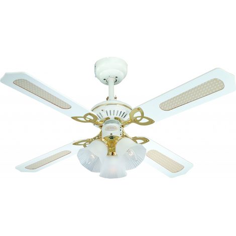 Ceiling Fan Princess Trio White