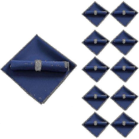 Lot de 2 ronds de serviette exquis en forme de lune et d'étoile ajourées, porte-serviettes pour la maison, les repas et les fêtes. (1/4)