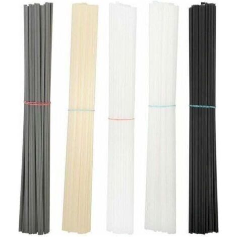 100 pièces baguettes de soudage en plastique ABS/PP/PVC/PE baguettes de soudage, XU,pour pare-chocs de voiture pistolet de soudage en plastique/pistolet à air chaud (1/4)