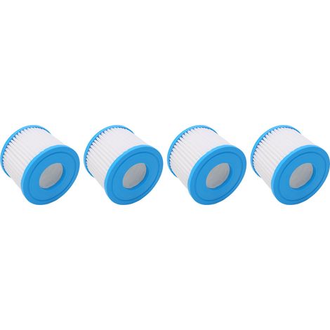 Lot de 4 Cartouches Filtre Spa 104mm Ext 52mm Int 80mm Hauteur Kit Accessoires Pompe Piscine (1/5)
