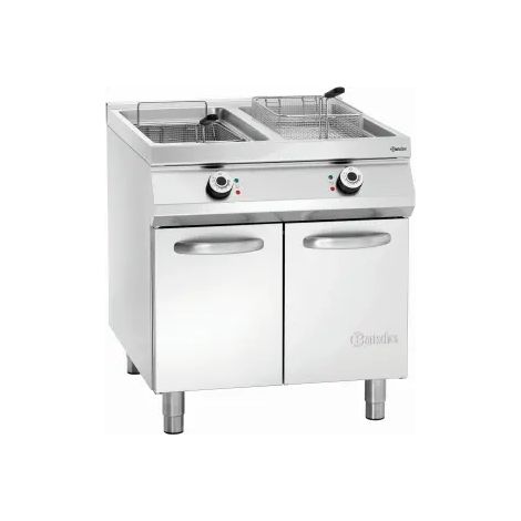Friteuse électrique avec 2 cuves - Bartscher