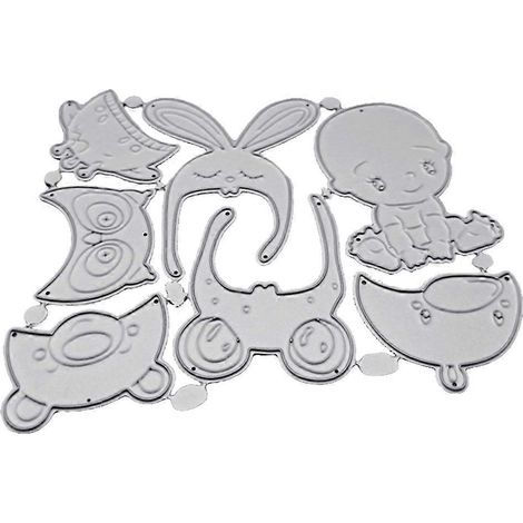 Stanzformen für Babys aus Metall, Schablone zum Selbermachen von Scrapbooking-Alben, Papierkarten, Prägeformen, Basteldekorationen