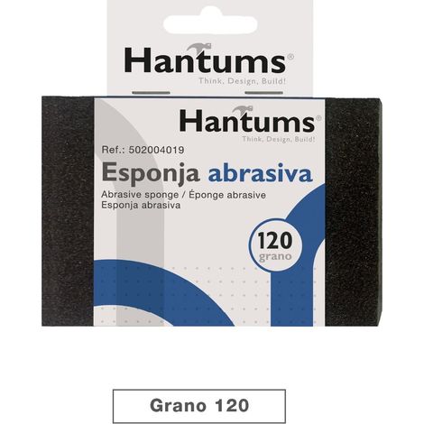 Éponge abrasive grain 120 pour ponçage