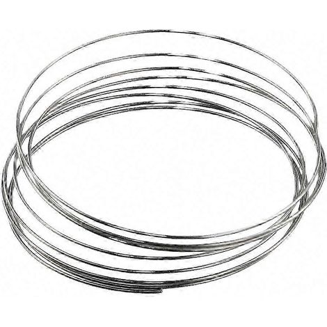 Fil chauffant en nickel-chrome 80 1,2 mm 16 AWG, de 8 pieds de long, adapté aux projets de bricolage. (1/5)