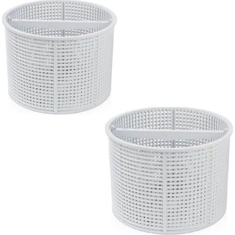 2pcs Panier de rechange pour écumoire de piscine, pour modèles Hayward SPX1082CA et Aladdin B-152, panier d'écumoire SP1082 SP1083 SP1084 1085 1086 (1/4)