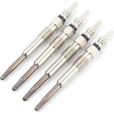 Bougie de Préchauffage, Super Résistance 4 Pièces Bougies de Préchauffage en Fer Inoxydable Fiable pour Remplacement de Voiture A3 8P1 2003-2010. (1/5)