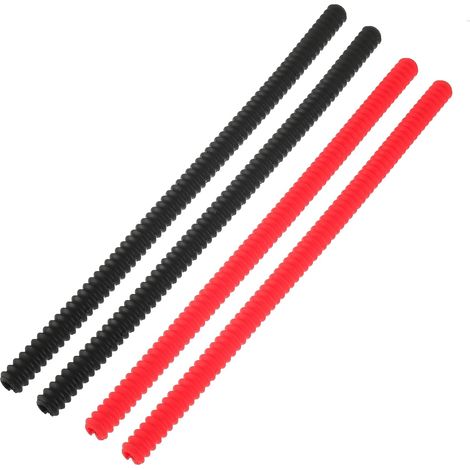 Confezione da 4 protezioni in silicone per griglie del forno, proteggono da ustioni e cicatrici, strisce di protezione termica per griglie del forno senza BPA (1/5)
