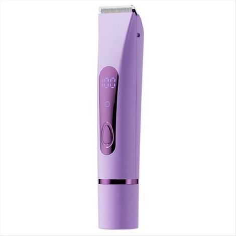 Épilateur Électrique - Double Tête Corps Et Visage - Rechargeable Sans Fil - Pour Zones Intimes Sensibles - 1 Pièce (1/5)