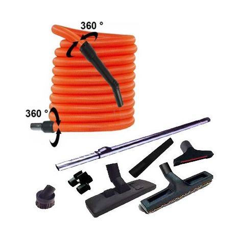 Set 8 accessoires + 1 flexible orange - longueur au choix - 6m
