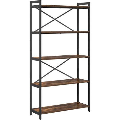 Maison Exclusive - Bücherregal Geräucherte Eiche 80 x 30 x 155 cm